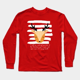 Christmas deer Long Sleeve T-Shirt